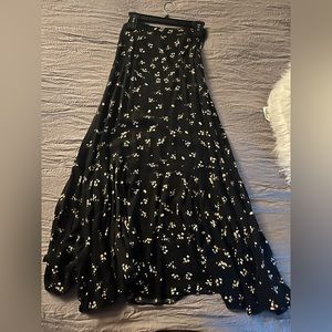 Free people maxi skirt size 0